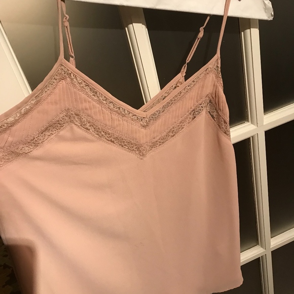 Pink lace cami - Picture 2 of 2